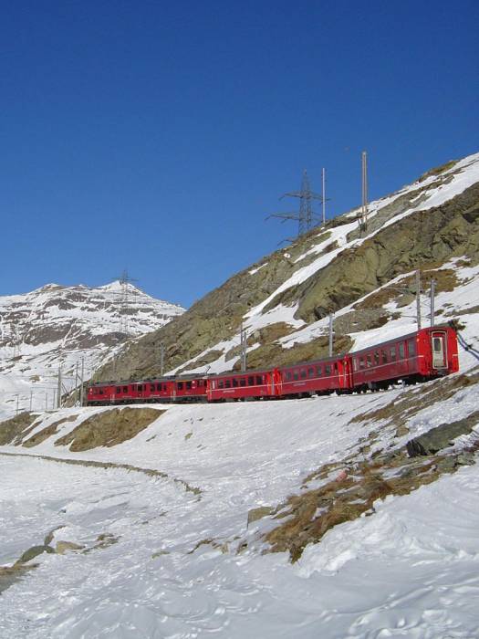 Entlang vom Lago Bianco