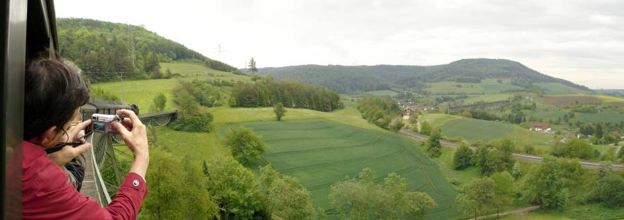 Unterwegs mit der Sauschwänzlebahn