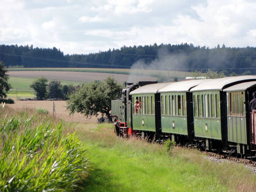 Unterwegs von Ochsenhausen nach Warthausen.