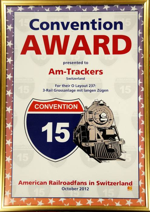 Die Am-Trackers haben an 15th Convention der American Railroadfans of...